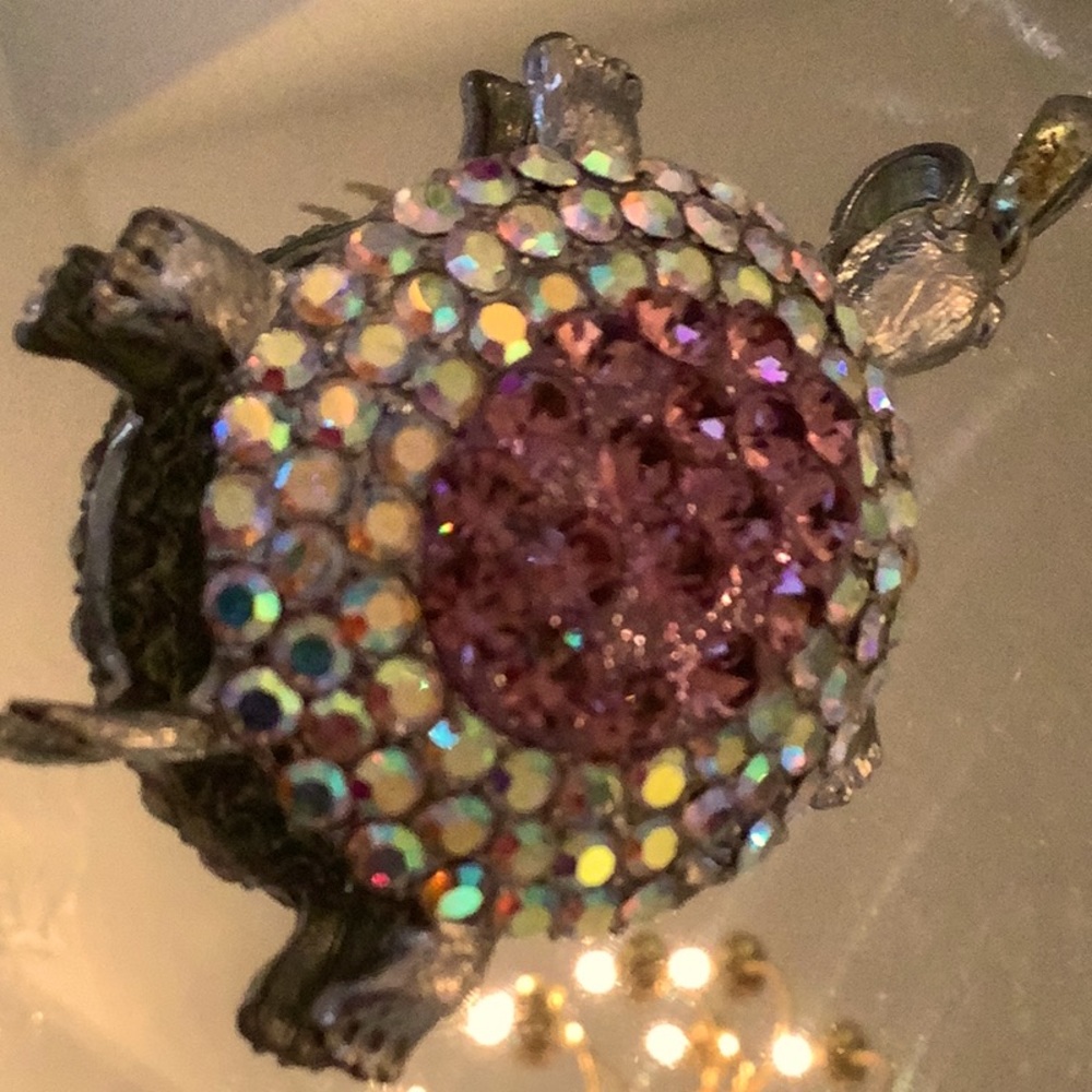 Beautiful Turtle Pendent Vintage - image 1